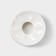 Porcelain stand for heating Wilmax, D = 13 cm, white color