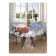 The tablecloth "Santa Claus under the Christmas tree", Round, Saten, D = 150 cm
