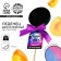 Lollipop "give an answer" two -layer on a stick, taste: peach, 25 g.