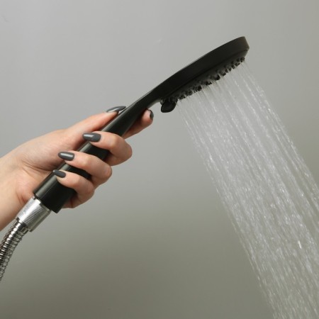 Showing watering can Accoona A344F, 3 modes, black-6
