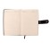 Organizer A5, with a header, 100 sheets in a ruler, PVC cover, black