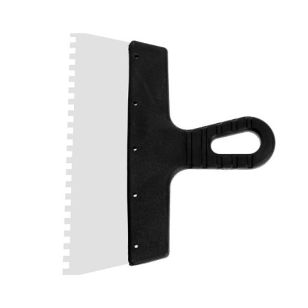 Rolling spatula, 250 mm, tooth 6 mm, stainless steel-1