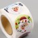 New Year Stick Paper "Grandfather Frost" d = 2.5 cm 252 pcs in roll