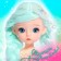 Fairytale doll "Beautiful Mermaid", Blue Color
