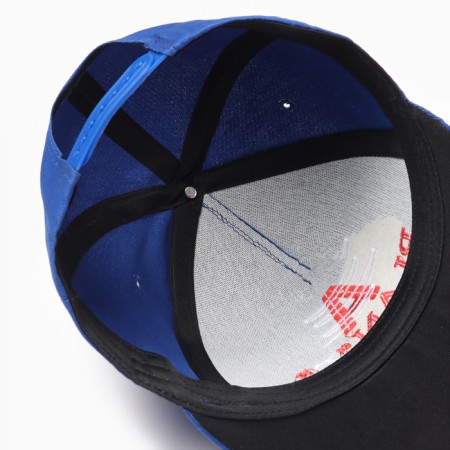 Basebolka men's minku with embroidery Blue color, size 56-58-3