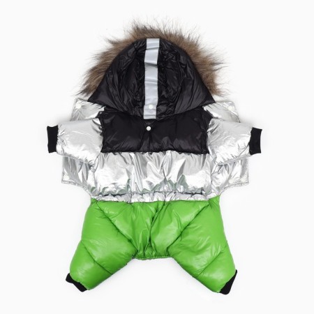 Kombinyson "Fluff", size 16 (DS 36 cm, OG 46 cm, Osh 35 cm), green-9