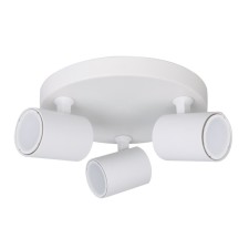 Ceiling Crystal Lux, CLT 017 1400/135, GU10, 3x50 W, 11.2x2222 cm, white color
