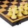 Board game 2 in 1 "Family": chess, checkers, plastic board 30 x 30 cm