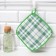 Ethel Puppy Eucalyptus (cage) 19x19cm, 100% cotton, sarzha 190 g/m2