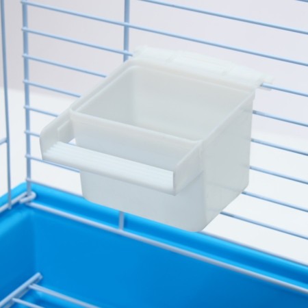 BD-3/1O bird cage, opening roof, 47.5 x 37 x 70 cm, blue-12