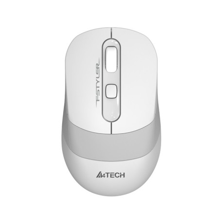 Mouse A4Tech FSTYLER FG10 White/Gray Optical (2000DPI) Wireless USB (3but)