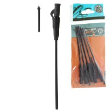 The contraciper is hard with a cone and clip, black, 5 pcs.