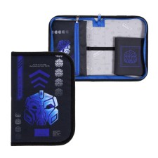 Penal 1 section 140 x 210 x 40 mm, folding pocket and cosmetic bag, fabric, calligrata topontent 