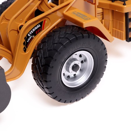 Radio -controlled "construction" machine, loader, battery, light, sound and smoke effects-4