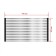 Roll-Mat Ulgran 440x305mm, 15 rods, stainless steel, heat-resistant silicone