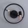 Acropolus chandelier 35W LED black, gold 2700-6400K 30x30x15cm