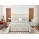 Cover with pillowcases Sofi de Marko "Rosalin", size 240x260 cm, 50x70 cm - 2 pcs, color light gray