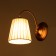 Sconces "Aurelia" 1x60wt base: e27 color: bronze, white 58x58x41cm