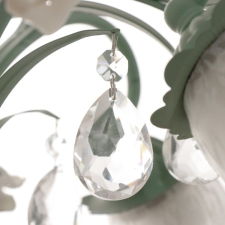Lyana chandelier 5he27 40w green 45x45x40-90 cm-6