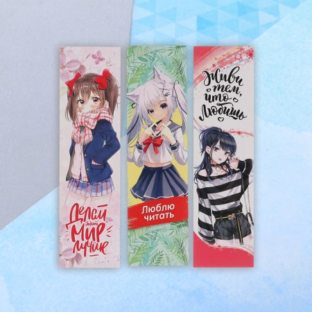 Bookmark "Anime" 45 x 162 mm