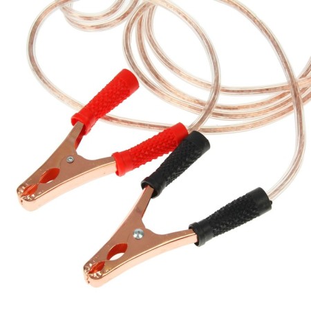 Nova Bright launch wires, 300 A, with transparent insulation, in a bag, 2.5 m-2