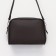Cross-Bodi bag, lightning department, external pocket, long belt, dark brown color