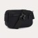 Lightning waist bag, 2 outer pockets, black color