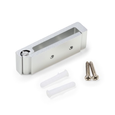 Furniture hook Cappio Fold, one -rot, folding, matte chromium color-5