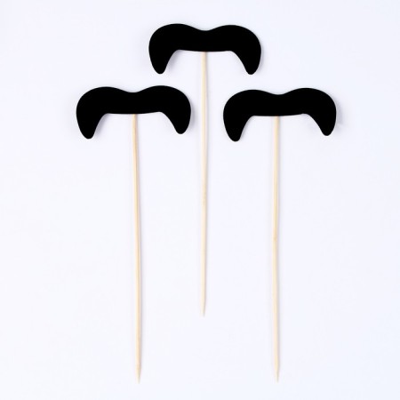 The mustache "Georgians" for a photo shoot, a set of 3 pcs.