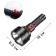 Manual battery flashlight, 5 watts, 1200 mAh, battery 18650, 19 x 8.2 cm, USB
