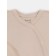 Children's overalls on the Rant Base buttons, with anti-ticaras, seams outward, height 56 ​​cm, light-beige color