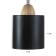 STAS "Avars" E27 40W Black 13x13x18 cm