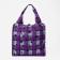 Permanent bag on the button, purple color