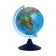 Political Globen Globe, interactive, embossed, diameter 210 mm, with backlights from batteries, with glasses