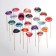 Carnival set for the photo shoot "Lips", 20 items
