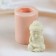 Silicone Mold "Buddha" product 3.5x2.8x6.5 cm