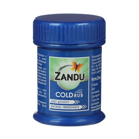 Body balm "Zandu Cold", 25 ml-1