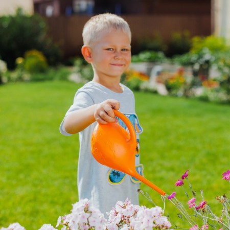 Watering can, 1 l, without a diffuser, "baby", mix-6