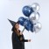 Shar Latex 12 "Happy Birthday. Magic ", pastel, 15 pcs.