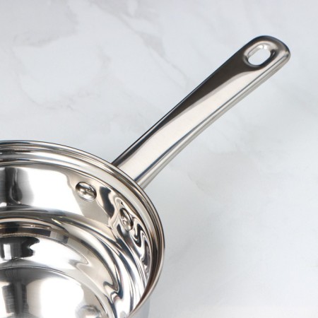 Gretta bucket, 1.6 l, d = 16 cm, capsule, without a lid, metal handle, induction-1