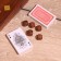 Game desktop 2v1 (cubes + 2 deck of cards) 18x12x4 cm, tree shisham