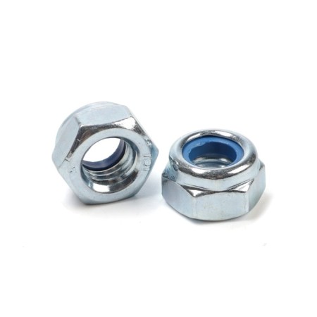 Gaika Stroybat, with a locking ring, Din985, galvanized, M8, 8 pcs