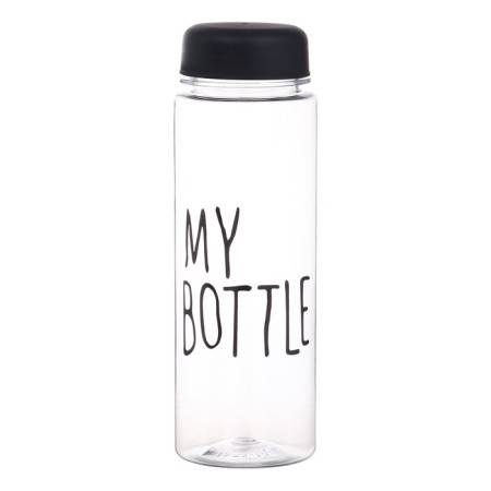 Water bottle, 500 ml, My Bottle, 19.5 x 6 cm, Czech included, black-2