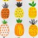 Kitchen towel "Pineapple" 35x60 cm