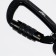 Carabiner with a bayonet coupling and a vertluge, 9x4 cm, 400 kg, mix