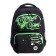 School backpack, 39 x 28 x 20 cm, Grizzly, ergonomic back, laptop department, black