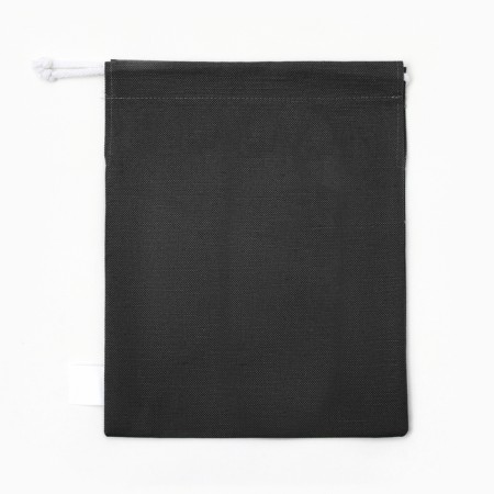 Bag Textile Ethel Home Collection Black27x34 cm, 45%flax, 55%HL-3