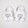 Hair elastic bands 2 pcs New Year's “Magic around you” for the New Year, 10 x 9 cm