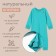 Combineson children's minku emerald color, height 68-74 cm
