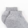 Women's socks collorista, gray color, size 36-37 (23 cm)